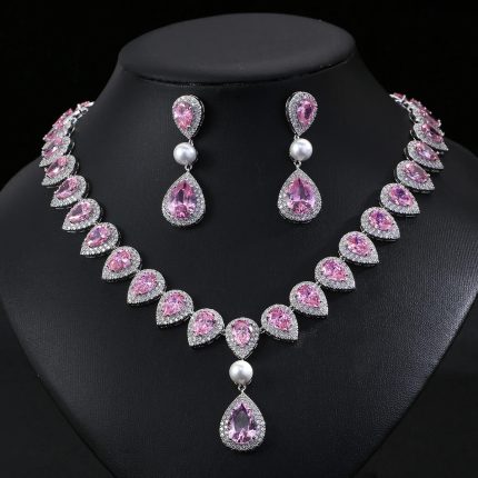 MYLA Elegant  bridal cubic zirconia Jewelry Set