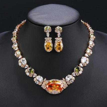 LEAH CZ Bridal Jewelry Set