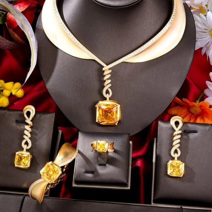 BOHO Gorgeous 4-Piece Bridal Jewelry Set