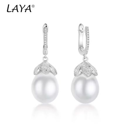 LAYA - BUNMI bridal Pearl Earrings